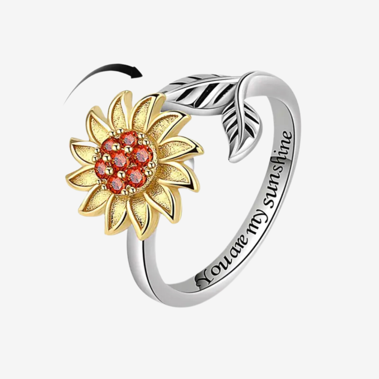 Radiant Sunflower Ring