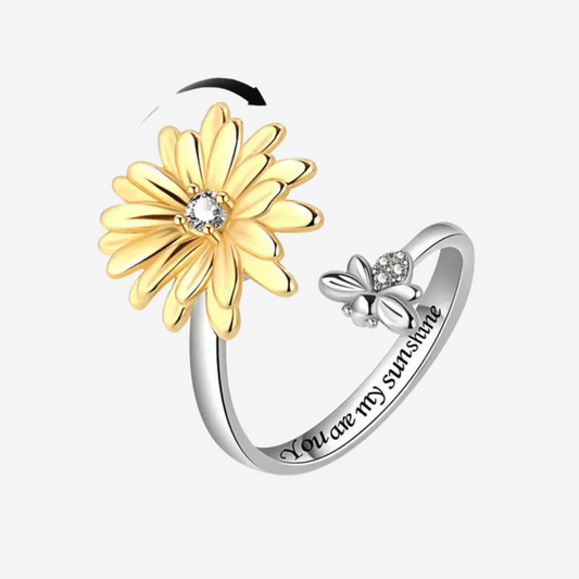 Blossoming Bee Ring