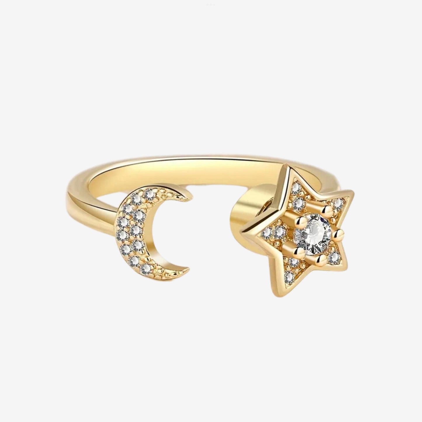 The Celestial Shine Adjustable Ring